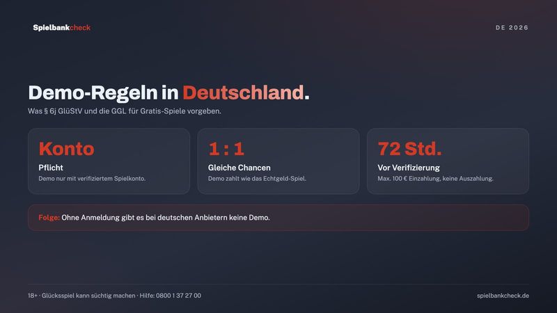 Online Casino kostenlos in Deutschland: Regeln für Demo-Spiele nach Paragraf 6j GlüStV